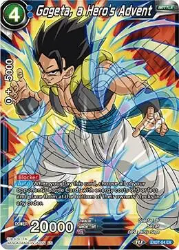 Gogeta, a Hero's Advent card art