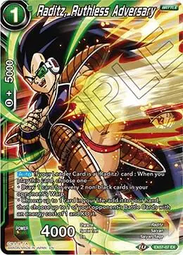 Raditz, Ruthless Adversary card art