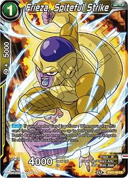 Frieza, Spiteful Strike card art