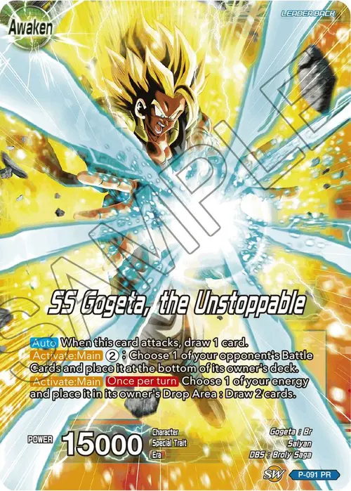 Gogeta // SS Gogeta, the Unstoppable card art