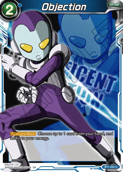 Objection card art
