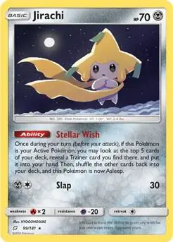 Jirachi - 99/181 card art