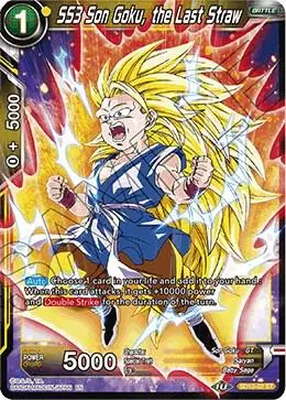 SS3 Son Goku, the Last Straw card art