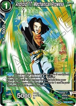 Android 17, Mechanical Prowess card art