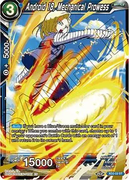 Android 18, Mechanical Prowess card art