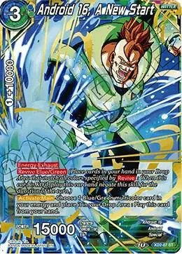 Android 16, A New Start card art