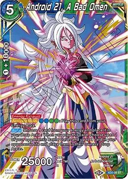 Android 21, A Bad Omen card art