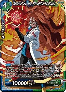 Android 21, the Beautiful Scientist card art