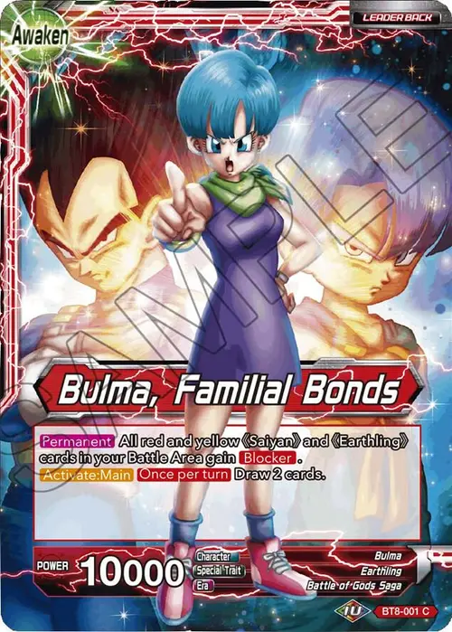 Bulma // Bulma, Familial Bonds card art