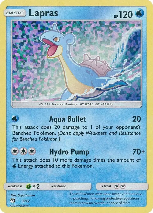 Lapras - 5/12 card art