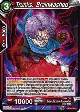 Trunks, Brainwashed card art