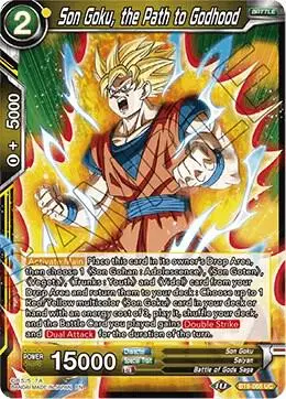 Son Goku, the Path to Godhood card art