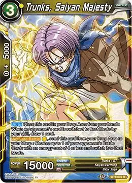 Trunks, Saiyan Majesty card art