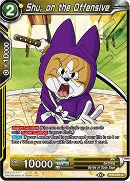 Shu, on the Offensive card art