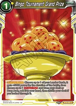 Bingo Tournament Grand Prize card art