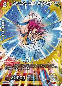 Son Goku, Dawn of Divinity card art