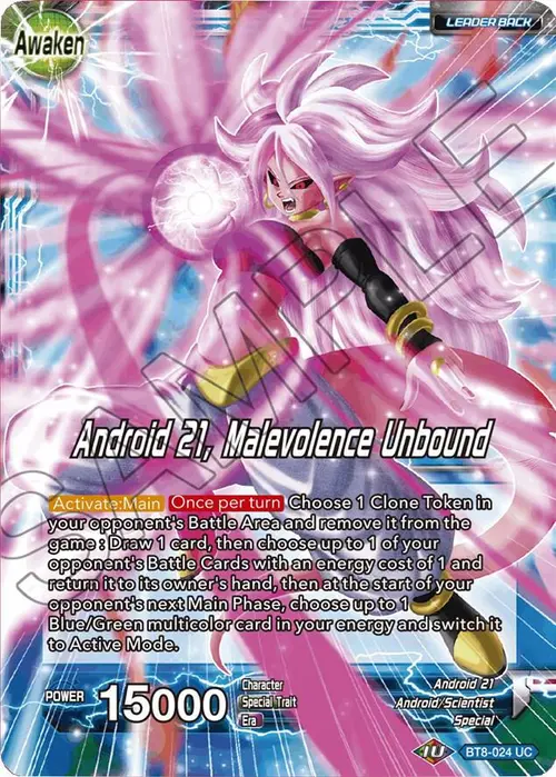 Android 21 // Android 21, Malevolence Unbound card art