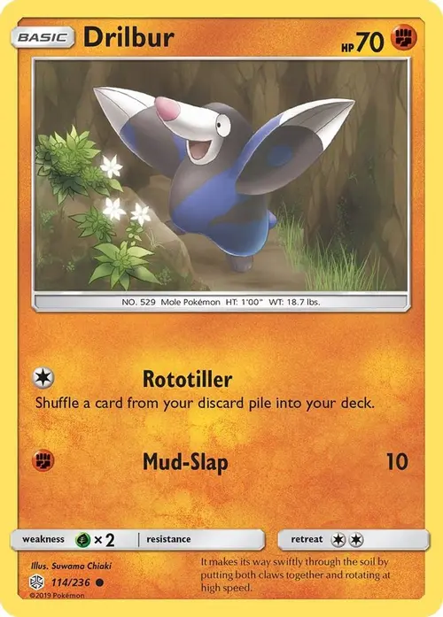Drilbur card art