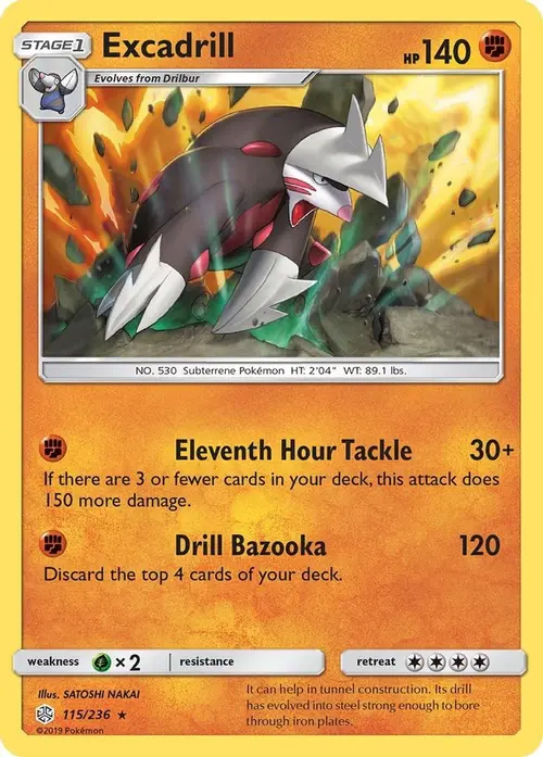 Excadrill card art