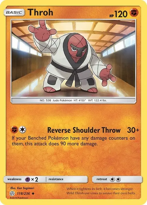 Throh card art