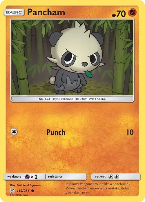 Pancham card art