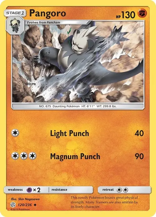 Pangoro card art