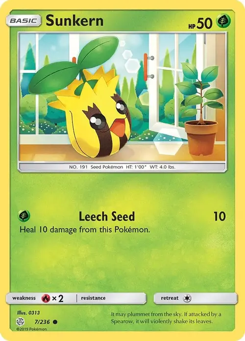Sunkern card art