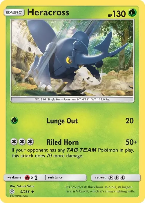 Heracross card art