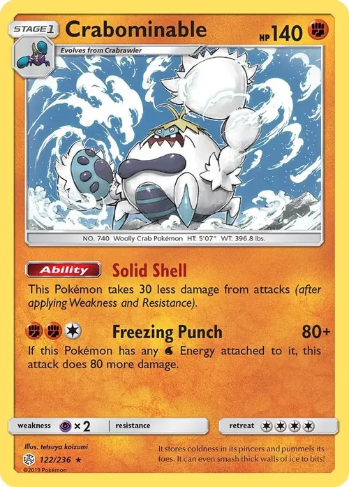 Crabominable card art
