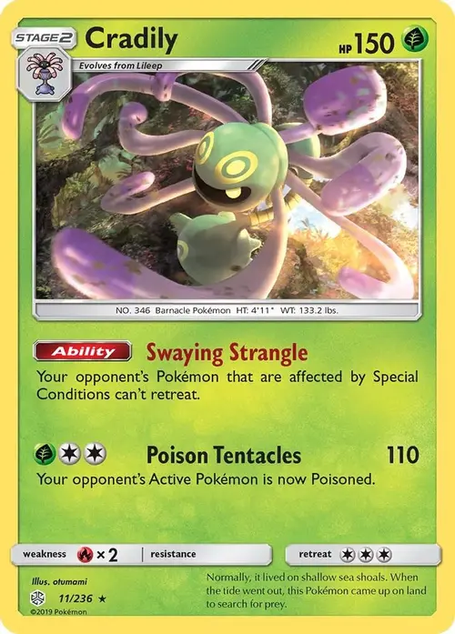 Cradily card art