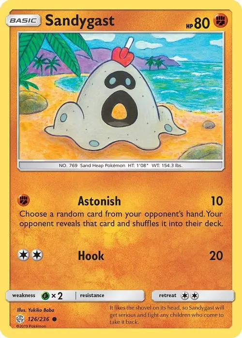 Sandygast card art