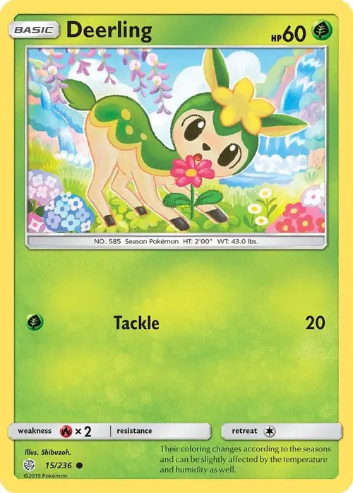 Deerling card art