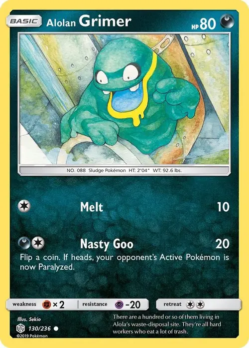 Alolan Grimer card art