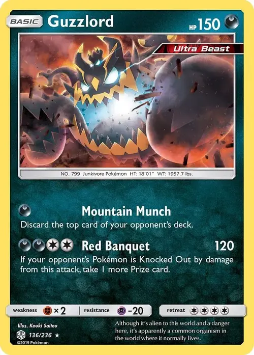 Guzzlord card art