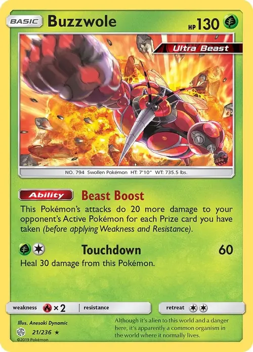 Buzzwole card art