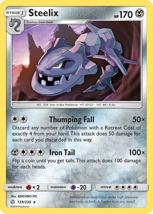 Steelix card art