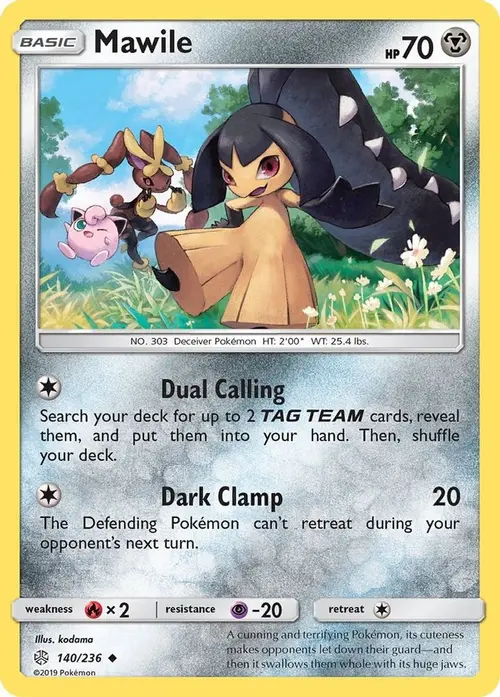 Mawile card art