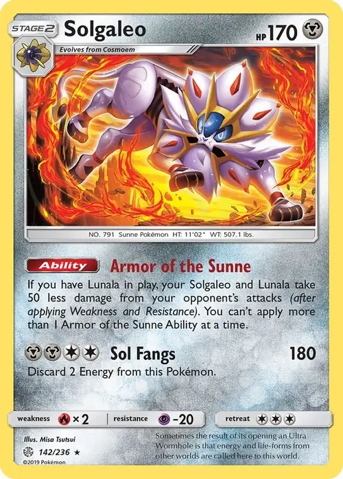 Solgaleo card art
