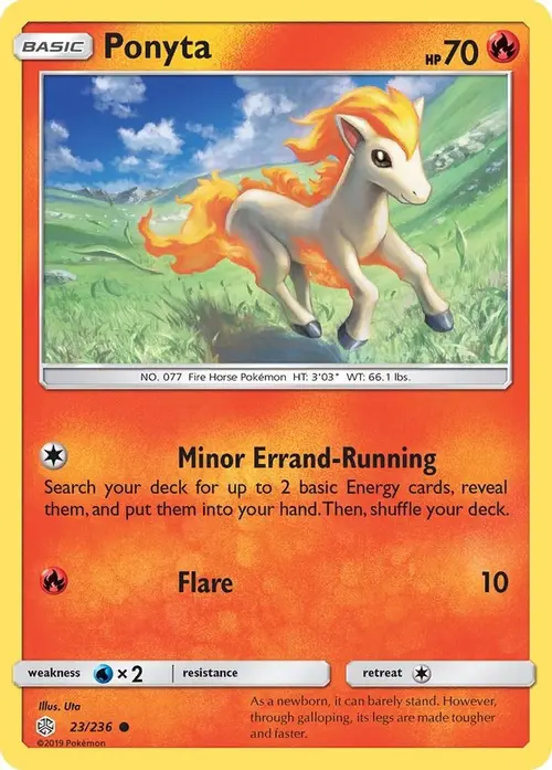 Ponyta card art
