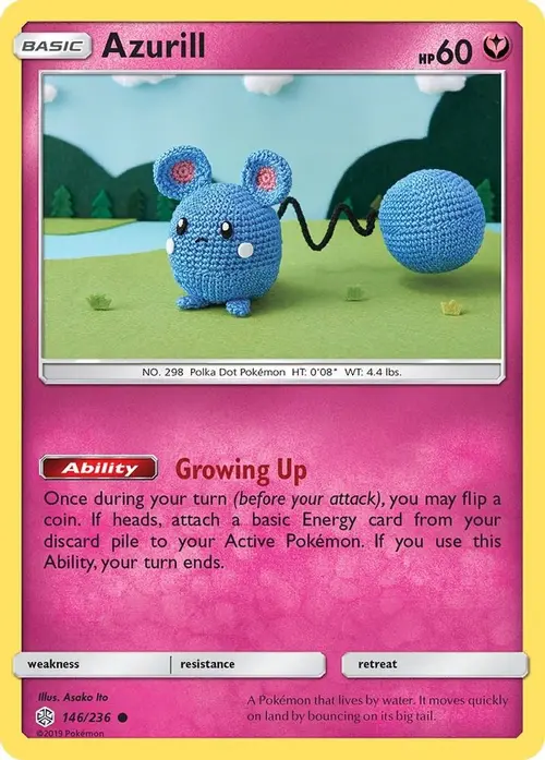 Azurill card art