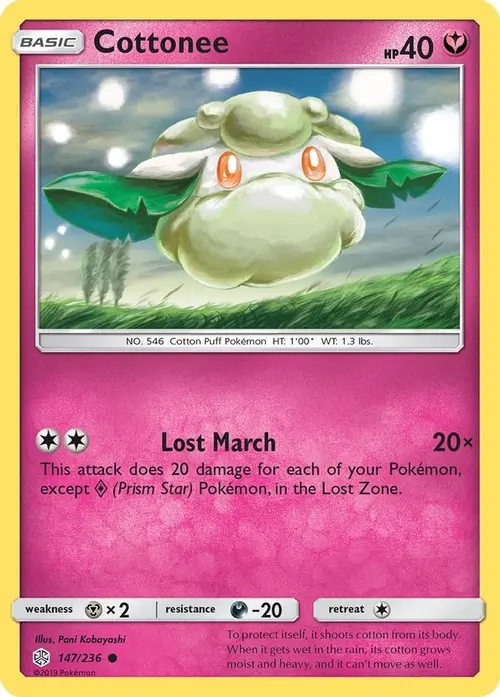 Cottonee card art