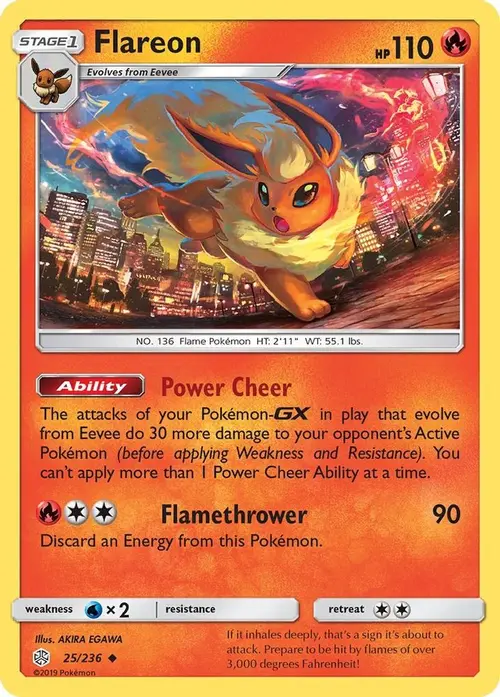 Flareon card art