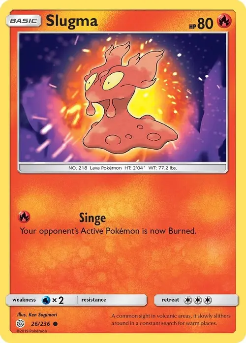 Slugma card art