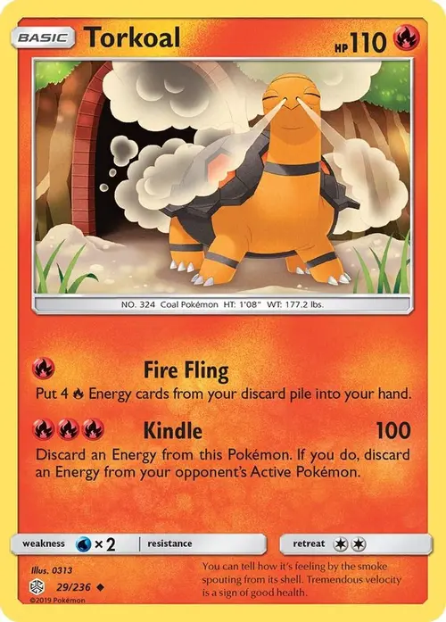 Torkoal card art