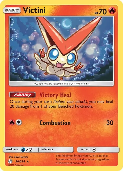 Victini card art