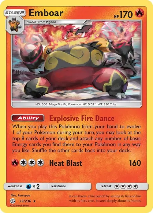 Emboar card art