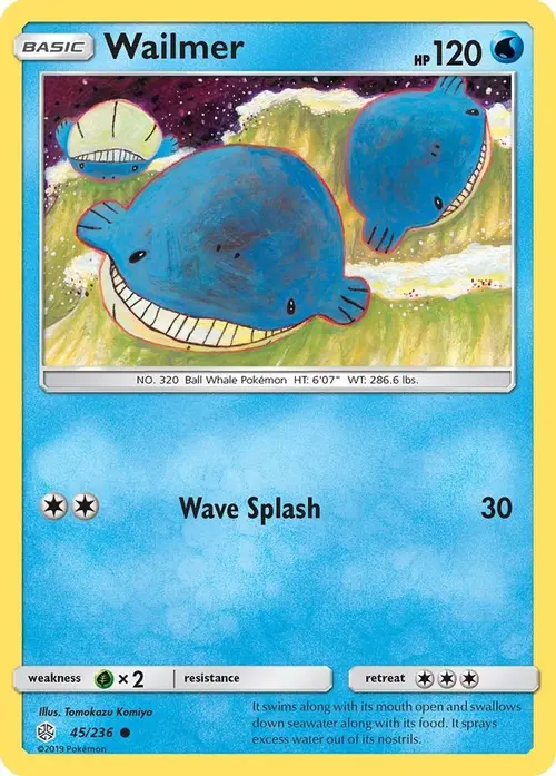 Wailmer card art