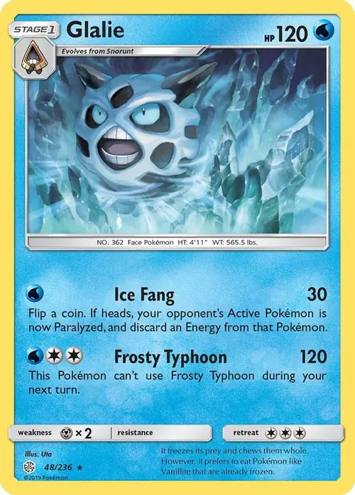 Glalie card art