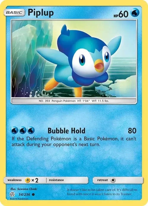 Piplup card art