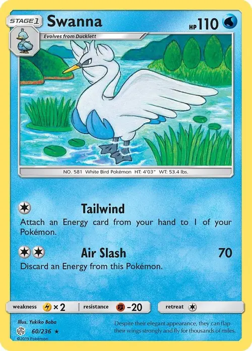 Swanna card art